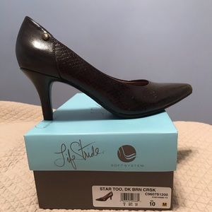 Dark brown 3” heels